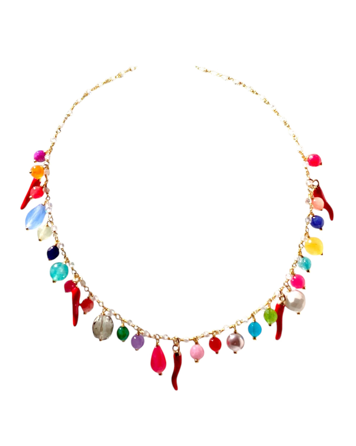 Collana con cornini