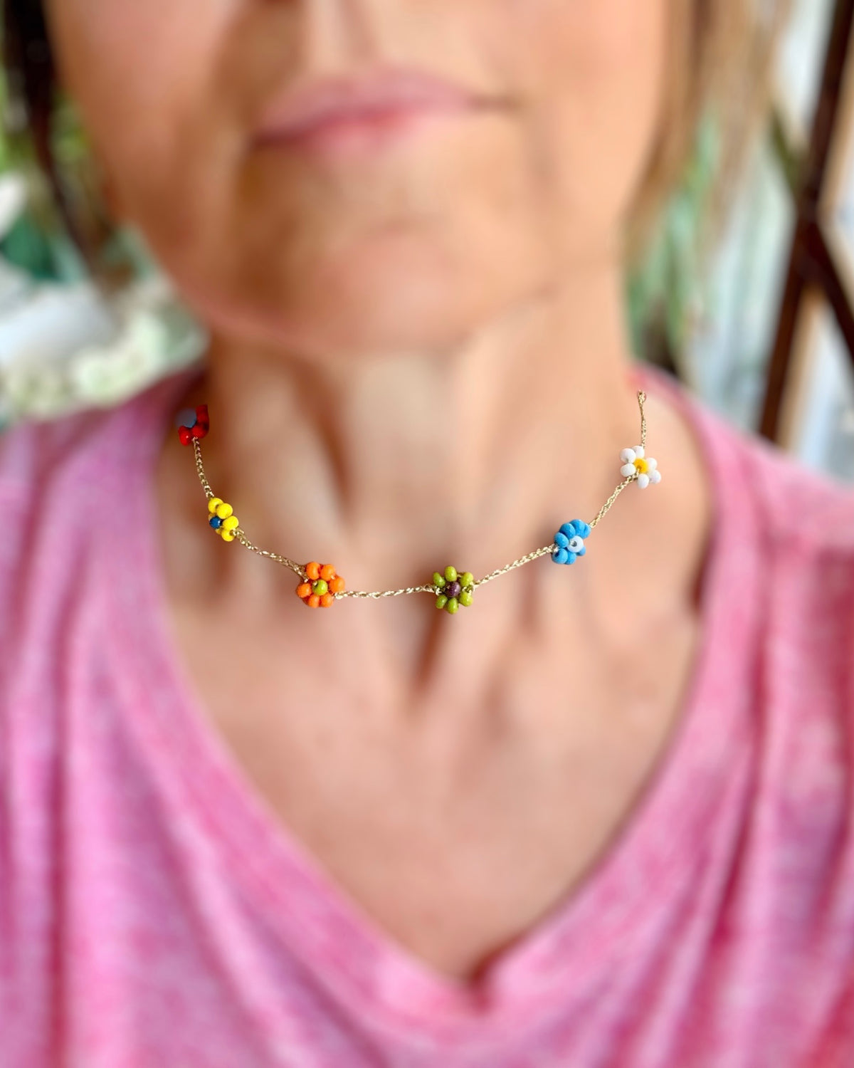 Collana fiorellini