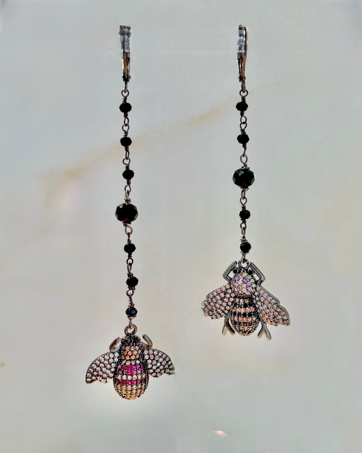 Orecchini con apine di Swarovski