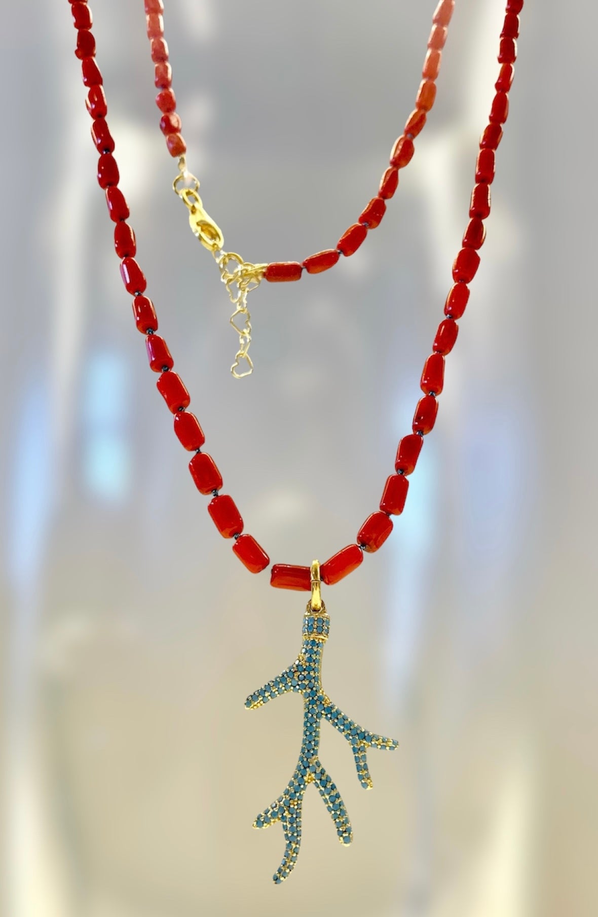 Collana in corallo